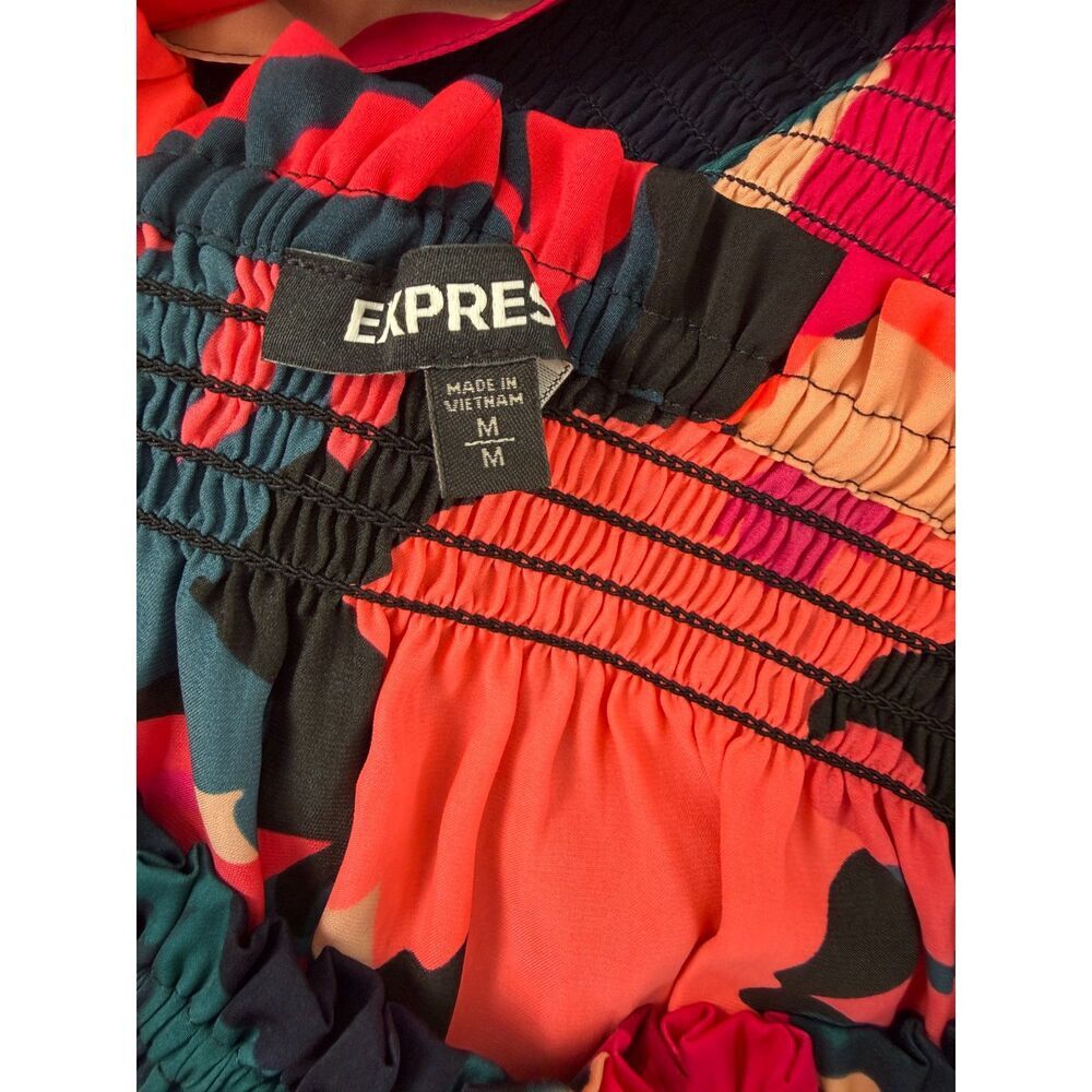 Express Orange Women's Top Size M - Gently Used.Cropped - Picture 5 of 5